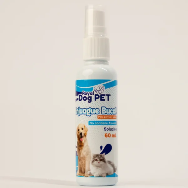 Enjuague bucal Royal Dog Pet (sin alcohol) - 60 ml